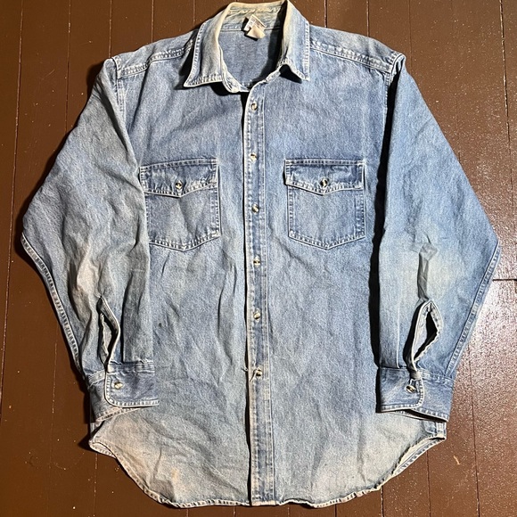 Sturgis South Dakota Denim Button up - Picture 2 of 3